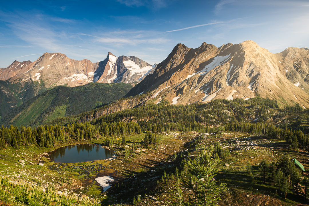 Jumbo Pass in the Purcell Mountains – Alpenglow Photo